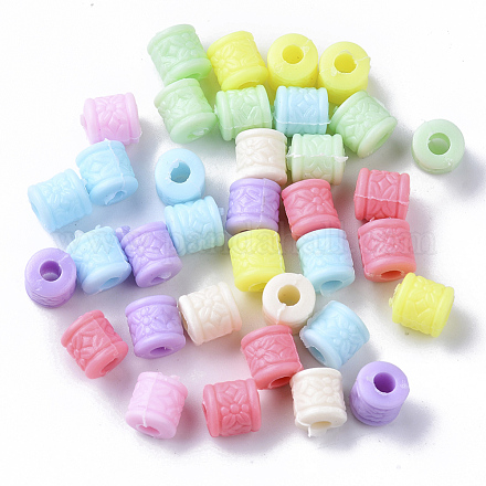 Opaque Polystyrene(PS) Plastic Beads KY-I004-26-1