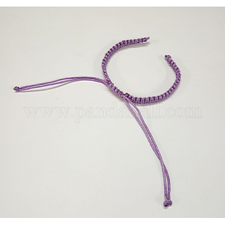Cuerda de nylon trenzado para la toma de la pulsera DIY AJEW-M001-13-1
