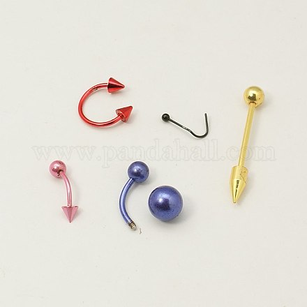 Stainless Steel Belly Rings EJEW-I053-05-1