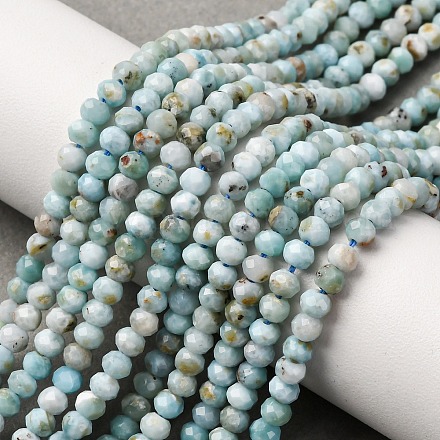 Larimar Naturperlen Stränge G-F803-B01-02-1
