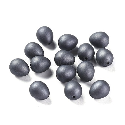 Perles acryliques de style caoutchouté X-MACR-Q197-X07-1