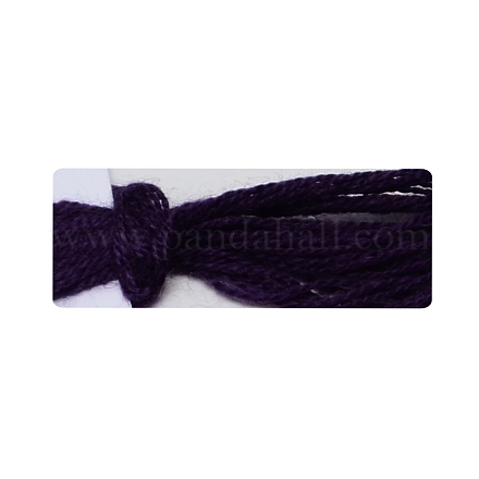 ソフトベビー用毛糸  竹繊維と絹で  インディゴ  1mm  約50グラム/ロール  6のロール/箱 YCOR-R024-ZM008-1
