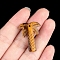 Natural Unakite Pendants, Coconut Tree, 28x18~22mm