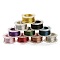 (Defective Closeout Sale: Spool Broken) 10 Rolls 10 Colors Round Copper Craft Wire, for Jewelry Making, Long-Lasting Plated, Mixed Color, 0.4mm, 26 Gauge, about 65.61 Feet(20m)/roll, 1 roll/color