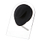OLYCRAFT Black Silicone Tongue Model with Acrylic Display Stands Soft Silicone Flexible Model Rubber Tongue Displays Model for Practicing Piercing Jewelry Display Teaching Instructions