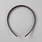 Resin Hair Bands Hair Accessories for Women Girls, Coconut Brown, 143x128x15mm, Inner Diameter: 120mm