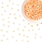 50G Imitation Cat Eye Glass Seed Beads, Rondelle, Two Tone, Light Salmon, 4~4.5x2.5~3mm, Hole: 1.2~1.5mm