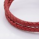 Кожаный шнур оснастки браслет материалы X-MAK-N003-11-3