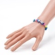 Handmade Polymer Clay Heishi Beaded Stretch Bracelets BJEW-JB06139-5
