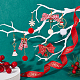 Sunnyclue 141 Stück DIY Weihnachten Themen Ohrring Herstellung Kits DIY-SC0015-12-5