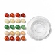 100pcs perles de jade blanc naturel DIY-SZ0004-58L-1