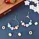 Unvollendete europäische Perlen aus Naturholz WOOD-PH0009-04F-7
