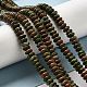 Natural Unakite Beads Strands G-Z030-A09-01-4