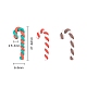 Cabujones de arcilla polimérica hechos a mano con tema navideño de 60 colores CLAY-CJ0001-31-2