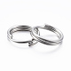 304 anelli portachiavi in ​​acciaio inox STAS-H413-09P-2