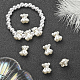 100pcs perles d'imitation acrylique MACR-CJ0001-43-6