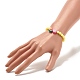 Handmade Polymer Clay Fruit Stretch Bracelet with Round Beads for Kids BJEW-JB07583-3