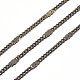 Brass Twisted Chains CHC012Y-AB-2
