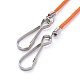 Cordes en polyester et élasthanne chaînes de lunettes AJEW-EH00057-04-2