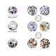 Globeland 210 pièces 6 perles de porcelaine faites à la main de style PORC-GL0001-01-2
