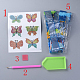 DIY Diamant Malerei Aufkleber Kits für Kinder DIY-WH0143-96B-3