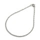 Fashionable 304 Stainless Steel Rope Chain Bracelet Making STAS-A028-B051P-1