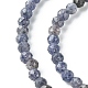 Chapelets de perles en saphir naturel G-F748-M01-01-4