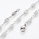 304 Stainless Steel Chain Bracelets BJEW-P236-05P-2