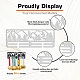 Sports Theme Iron Medal Hanger Holder Display Wall Rack ODIS-WH0024-034-4