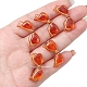Perles acryliques transparentes imitation ambre MACR-D071-02A-1