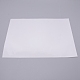 化学布自己粘着キャンバス  塗装用品  長方形  ホワイト  30x21x0.01cm AJEW-WH0152-67-1