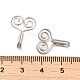 316 clip chirurgica in acciaio inossidabile sugli anelli nasali STAS-P336-09C-P-3