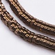Electroplate Non-magnetic Synthetic Hematite Bead Strands G-K225-02C-2