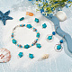 Kits de fabrication de bracelets extensibles en perles de tortue bricolage sunnyclue DIY-SC0015-28A-A-5