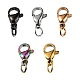 5Pcs 5 Colors 304 Stainless Steel Lobster Claw Clasps STAS-YW0001-57-1