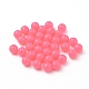 Perles en acrylique fluorescente MACR-R517-8mm-04-2