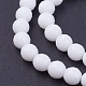 Chapelets de perles de jade naturel G-R166-8mm-22-3