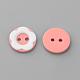 2-Hole Acrylic Buttons BUTT-S020-34-2