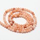Chapelets de perles en aventurine rose naturel G-N0185-04-2mm-2