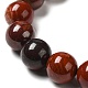 Fili di perline di diaspro rosso naturale in pelle di serpente G-H298-A02-04-4