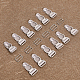 Chgcraft 40 Stück Strumpfband-Verstellschnallen aus Legierung und Kunststoff im 2-Stil FIND-CA0008-16-5