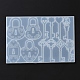 Formen für Anhänger mit Schlüssel und Schloss zum Selbermachen aus Silikon DIY-F139-05-4