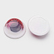 Wiggle plastique yeux écarquillés boutons bricolage accessoires artisanat scrapbooking jouets avec étiquette emplâtre sur le dos KY-S003B-8mm-M-2