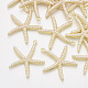 Pendentifs en plastique imitation perle ABS X-PALLOY-T071-069-1