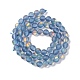 Chapelets de perles en pierre de lune synthétique G-E573-01A-23-2