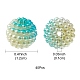 Perles acryliques de perles d'imitation OACR-FS0001-42C-5