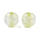 Des perles de résine transparentes RESI-N034-01-E03-3