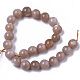 Natural Sunstone Beads Strands X-G-N327-01B-03-2