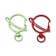 Spray Painted Alloy Swivel Lobster Claw Clasps FIND-B024-01-2