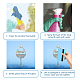 Waterproof PVC Colored Laser Stained Window Film Adhesive Stickers DIY-WH0256-085-3